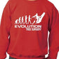 Evolution Of Tree Surgeon Funny Sweatshirt