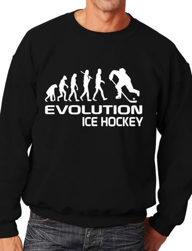 Evolution Of Ice Hockey Sweatshirt