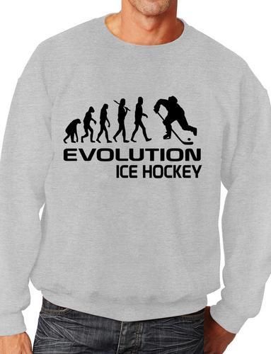 Evolution Of Ice Hockey Sweatshirt