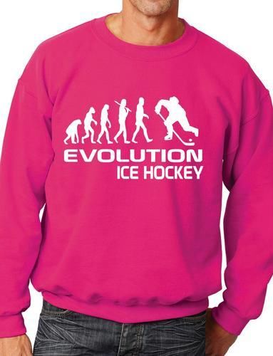 Evolution Of Ice Hockey Sweatshirt