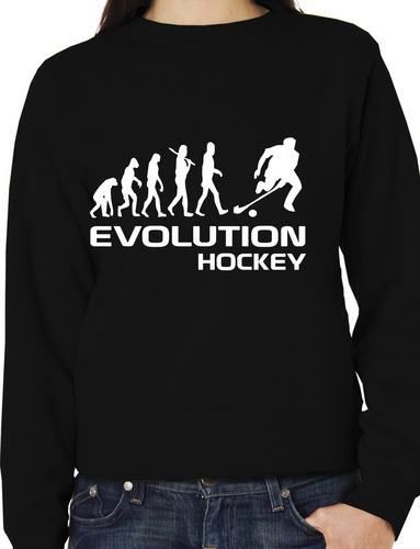 Evolution Of Hockey Sport Sweatshirt