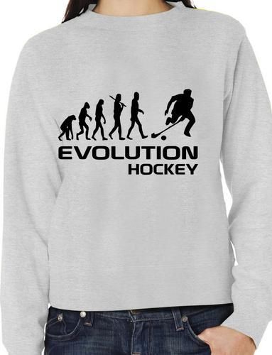 Evolution Of Hockey Sport Sweatshirt