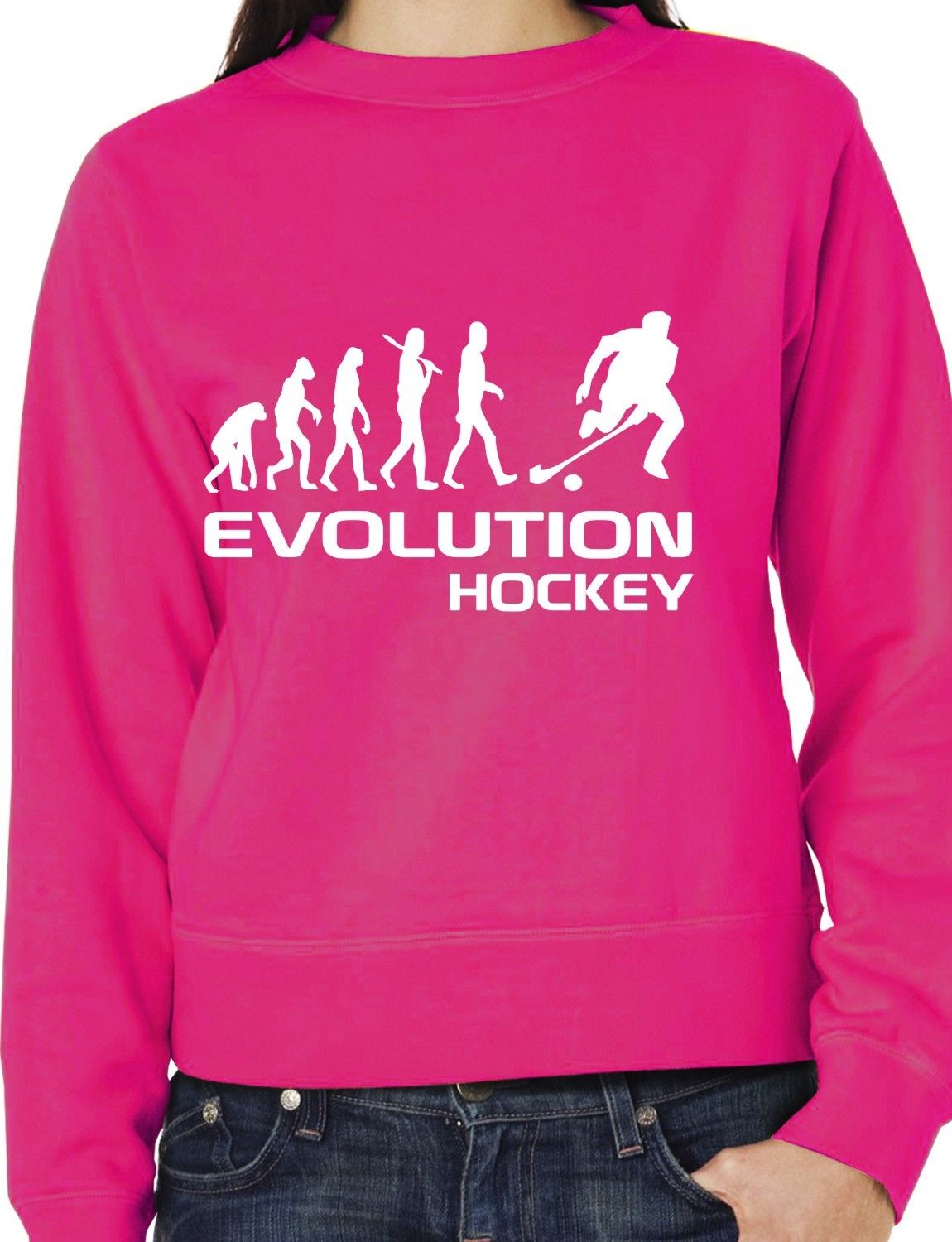 Evolution Of Hockey Sport Sweatshirt