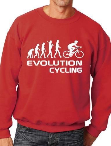 Evolution Of Cycling Sports Sweatshirt