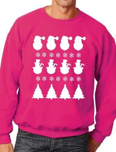 Christmas Scene/Santa Sweatshirt Unisex Christmas